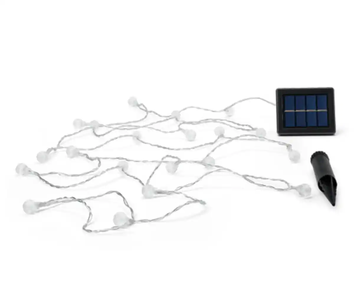 Bild 1 von Solar-Lichterkette mit Kugeln