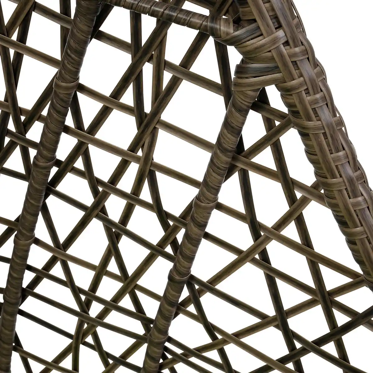 Bild 4 von Hängesessel Pinamar aus Polyrattan Braun-Grün