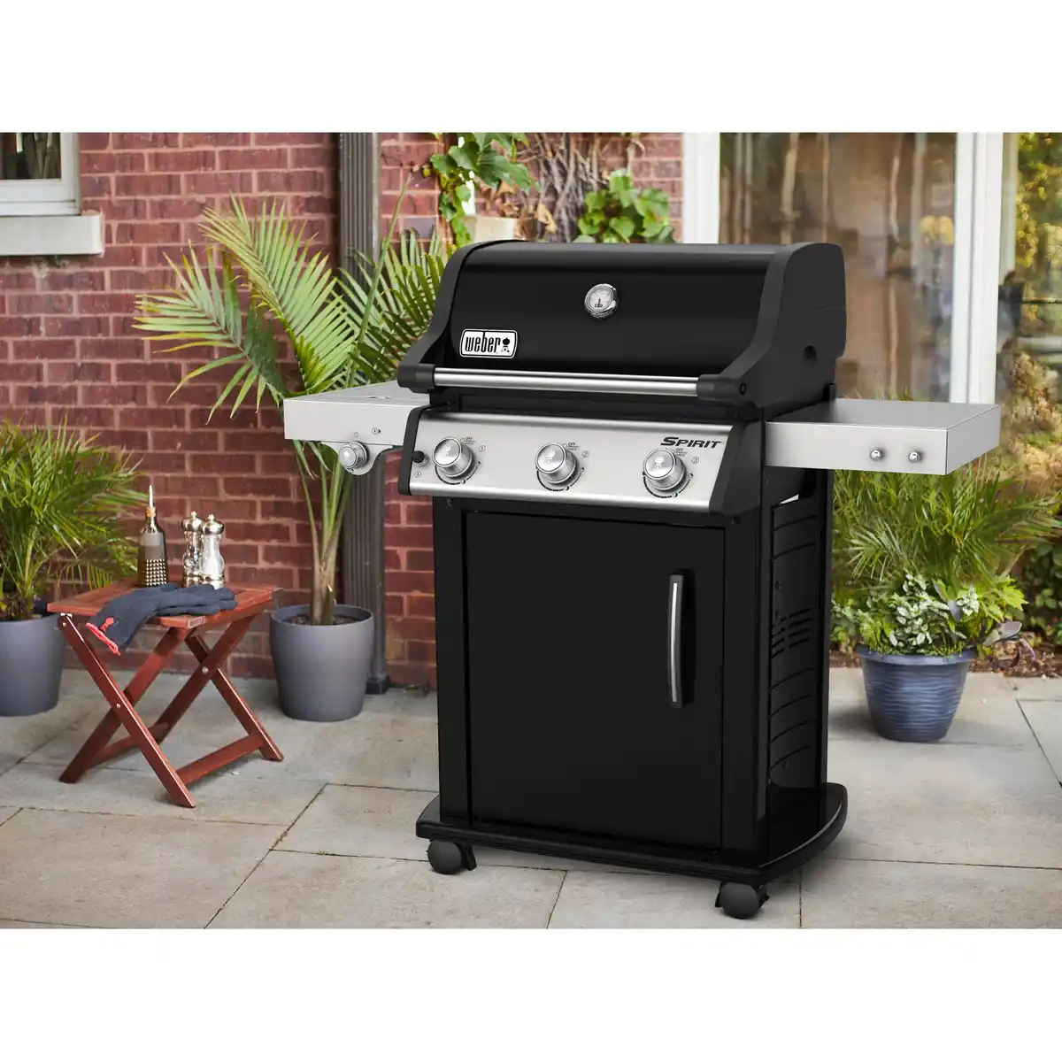 Bild 3 von Weber Gasgrill Spirit E-325 GBS mit 3 Brennern und Seitenbrenner Schwarz