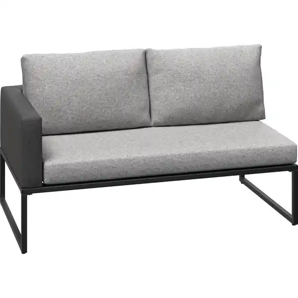 Bild 4 von Lounge-Set mit Esstisch Minburra 3-teilig aus Aluminium Grau