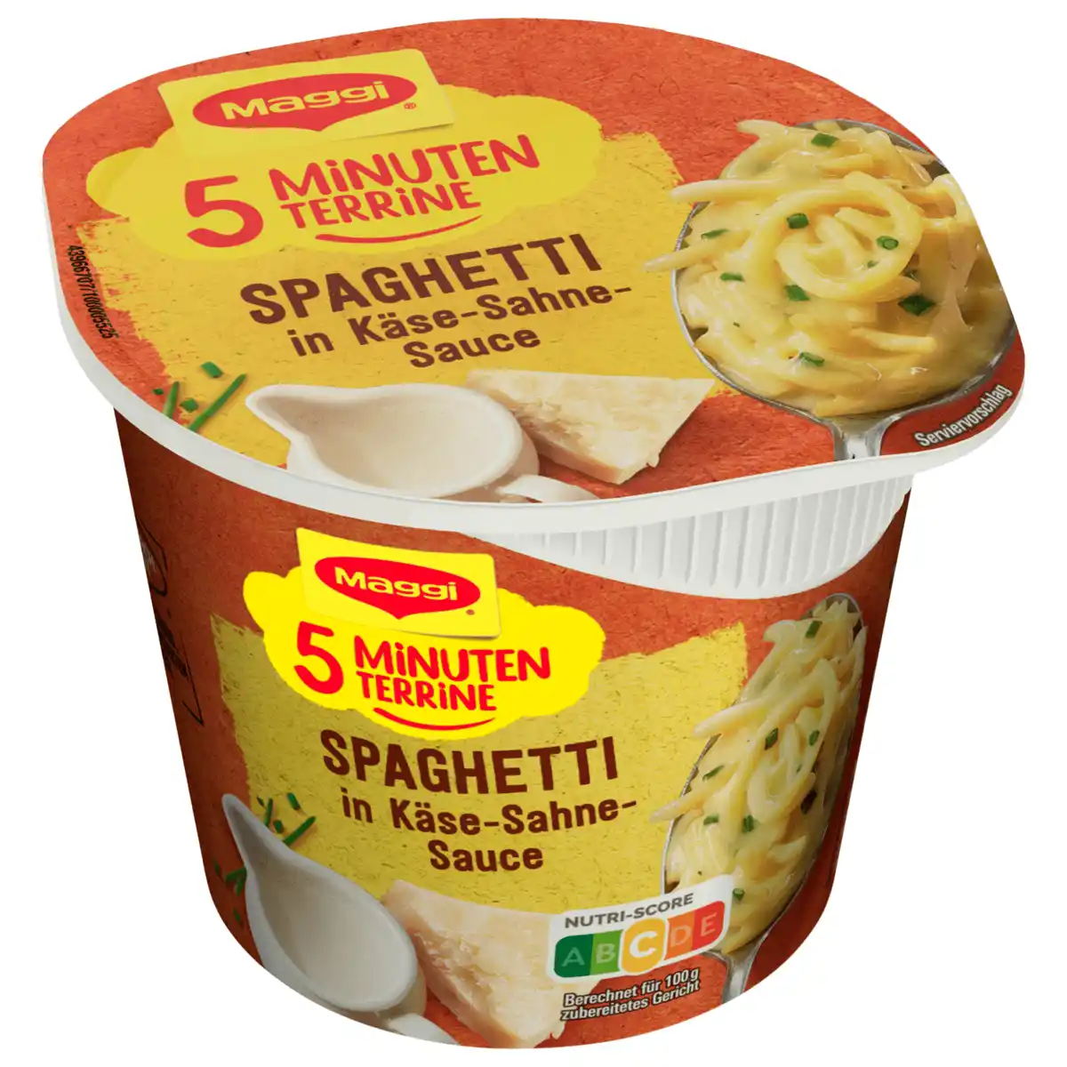 Bild 1 von Maggi 5 Minuten Terrine Spaghetti in Käse-Sahne-Sauce 62g