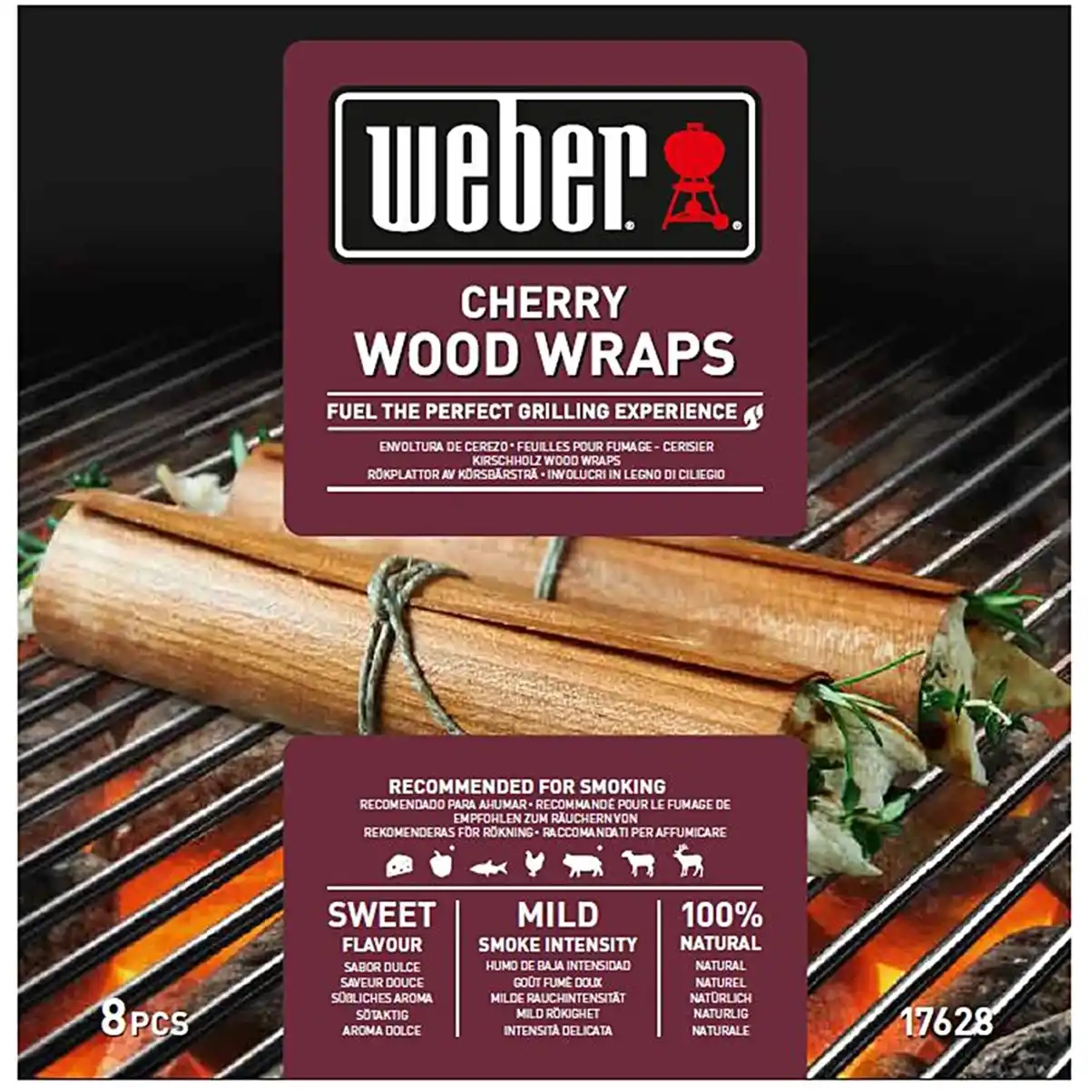Bild 1 von Weber Wood Wraps aus Kirschholz 8 Stück