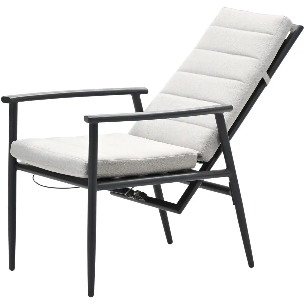 Bild 2 von Garden Impressions Gartenstuhl Biola Verstellbar 74,5 x 63 x 103 cm Sand-Hell