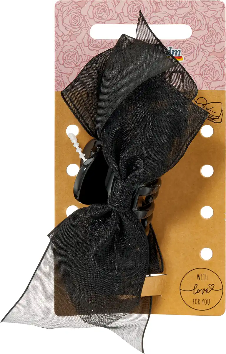 Bild 1 von ebelin Haarklammer Schleife schwarz