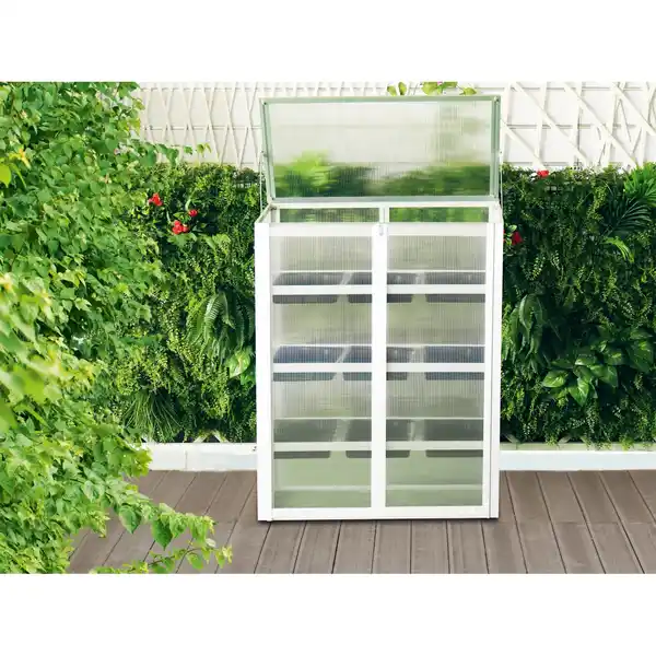 Bild 2 von Balkon Anzuchthaus mit 3 Etagen 38,5 cm x 76 cm x 98,5cm