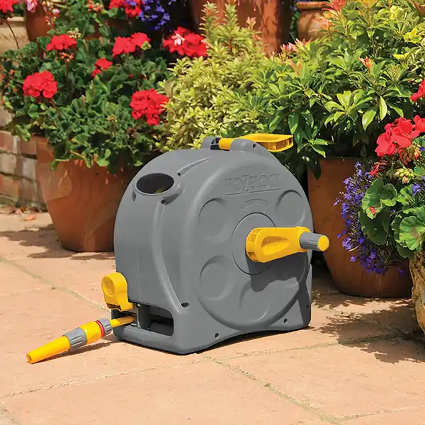 Bild 3 von Hozelock Schlauchtrommel Compact Reel 2in1 mit 25 m Schlauch