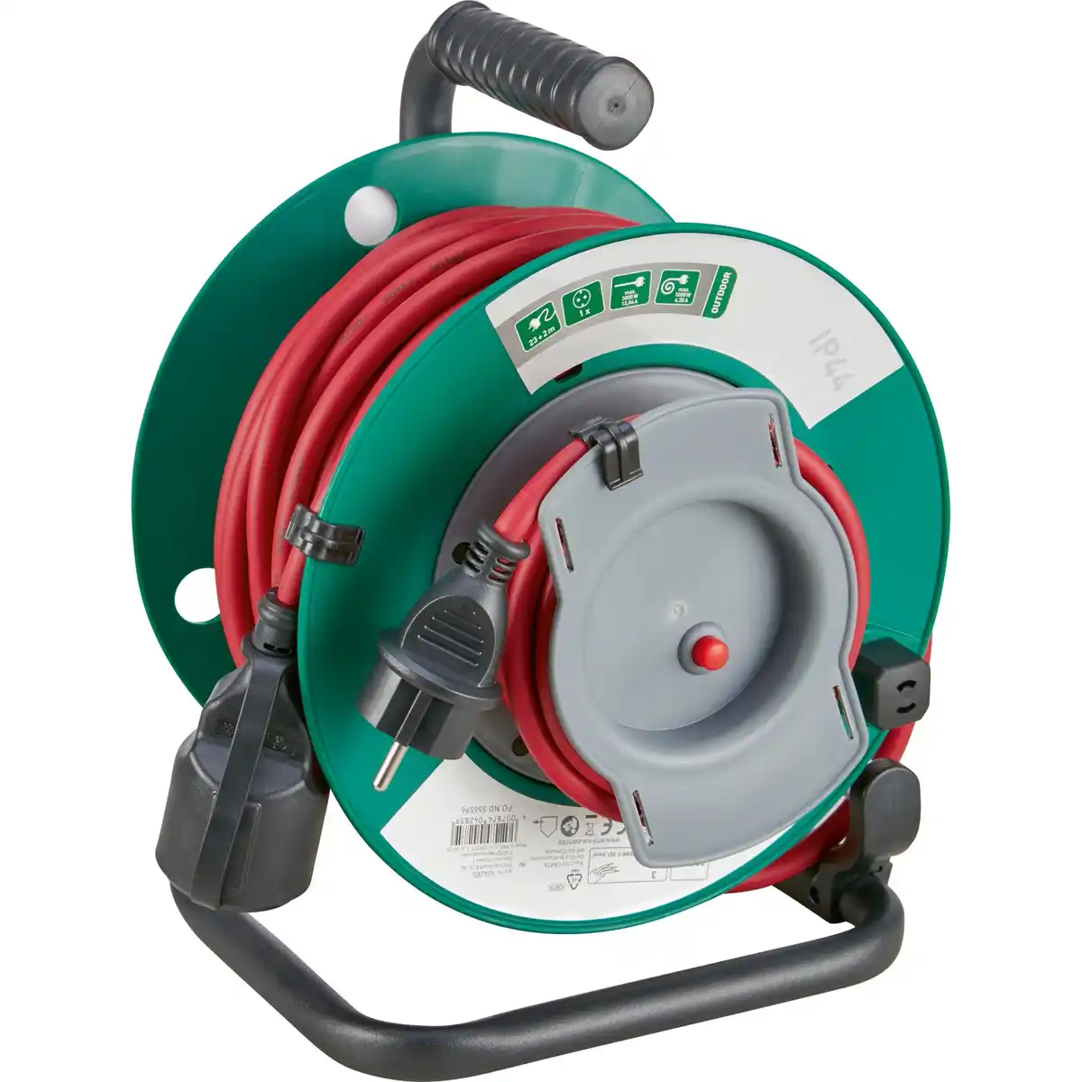 Bild 1 von Kabeltrommel 1 Steckdose 25 m H05RR-F3G1.5 Draußen