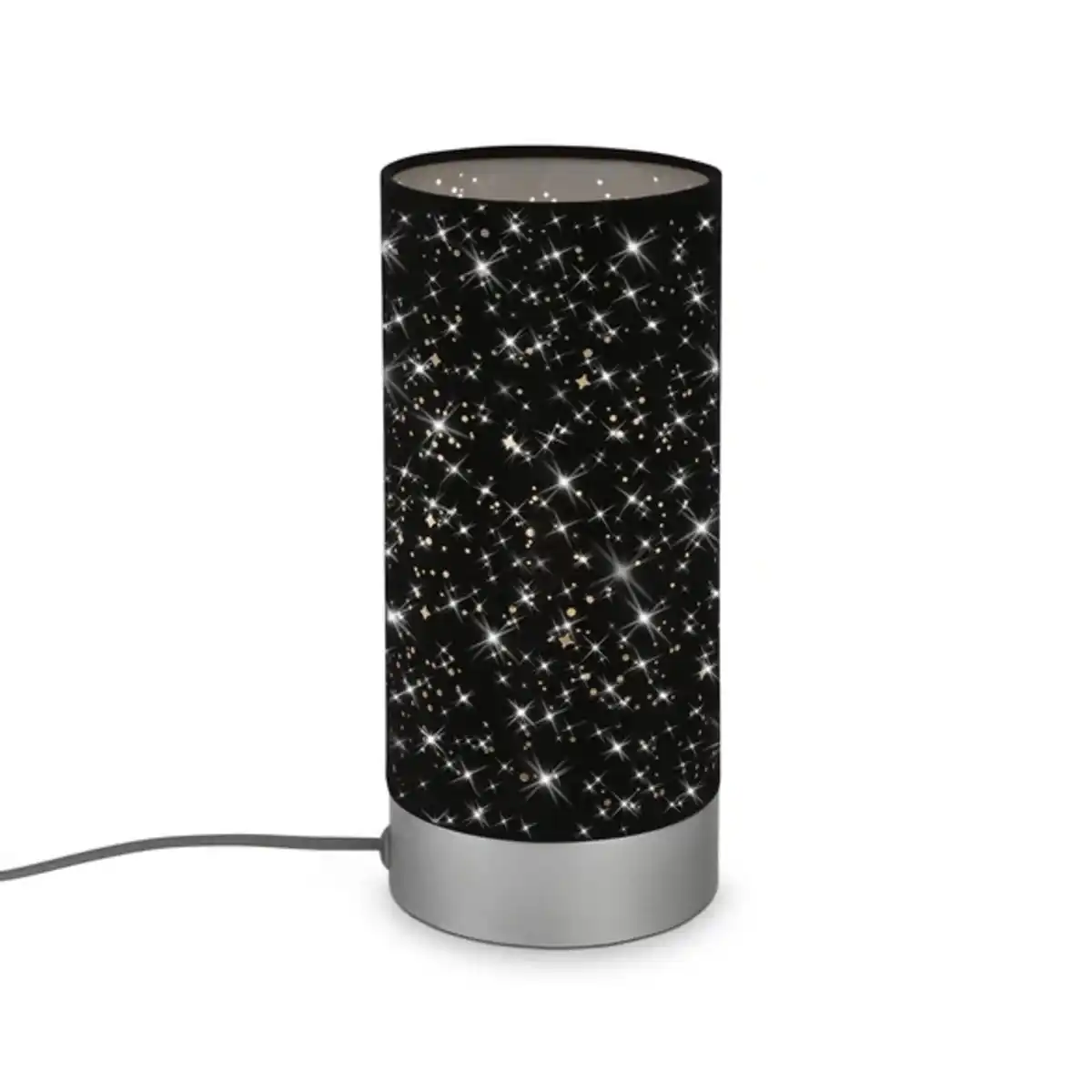 Bild 1 von Tischleuchte »STEA«, ØxH: 11 x 25 cm, 25 W, Metall/Stoff