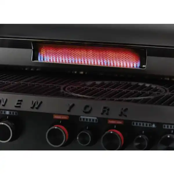 Bild 2 von Gasgrill »New York Pro«, 6 Brenner, Sear-Brenner, matt graphit