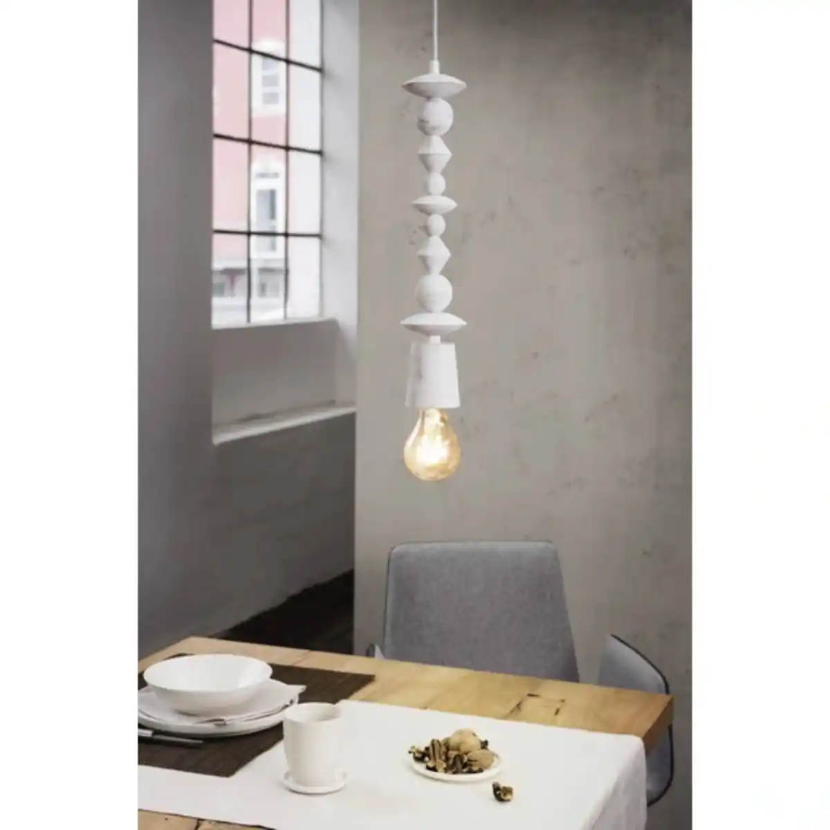 Bild 2 von Hängeleuchte »AVOLTRI«, Holz