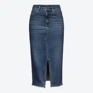 Damen-Jeansrock mit Schlitz