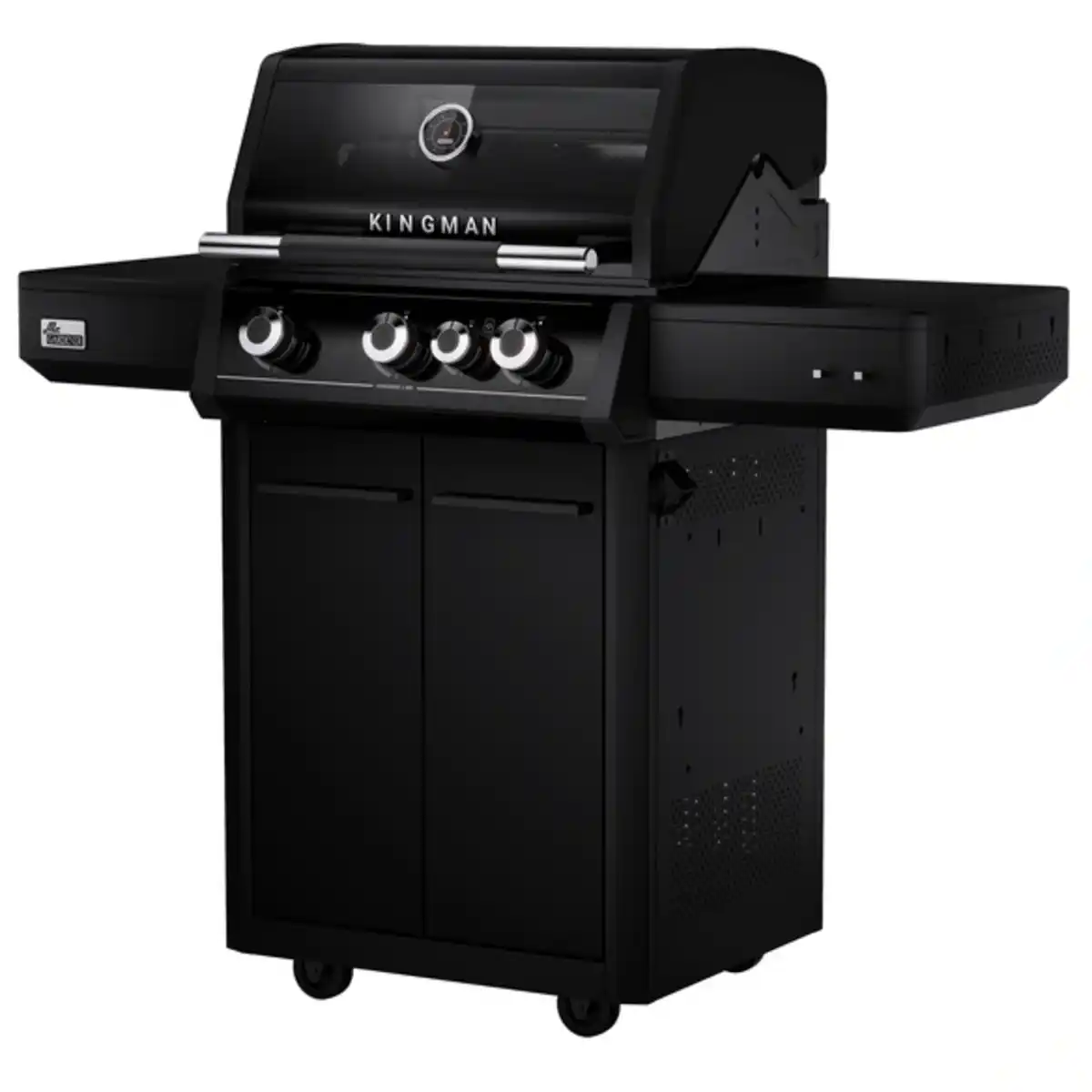Bild 1 von Gasgrill »Kingman«, Gusseisen (emailliert), Grillfläche: 59 x 43 cm, 3 Brenner