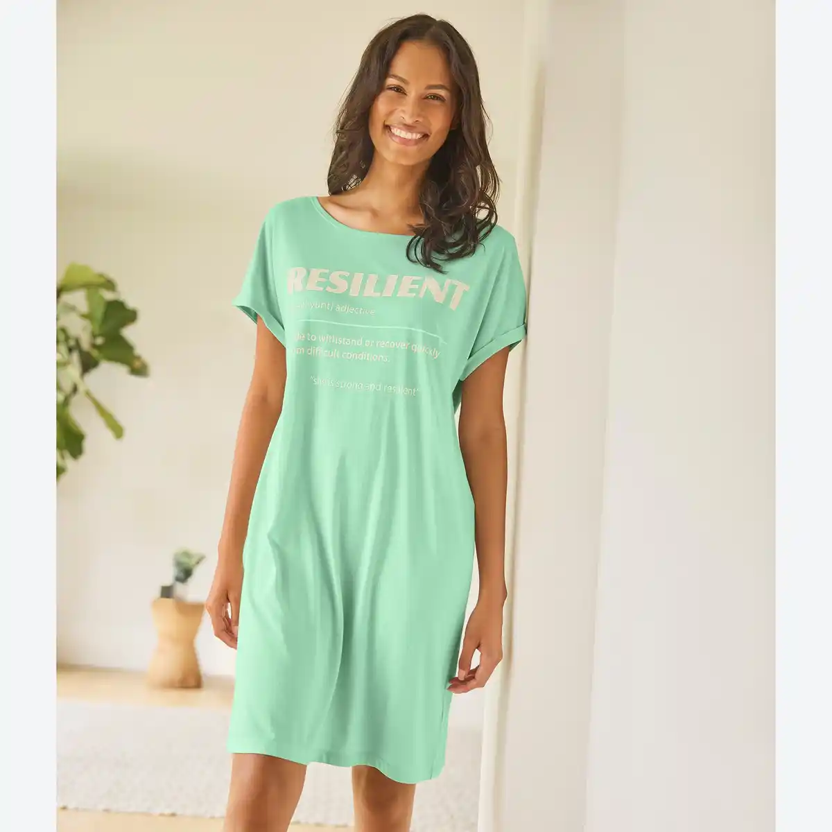 Bild 1 von Damen-Nachthemd mit Safari-Motiv