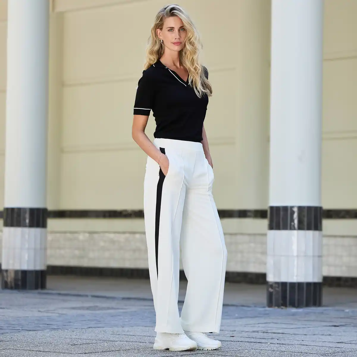 Bild 1 von Damen-Hose mit Gallonstreifen