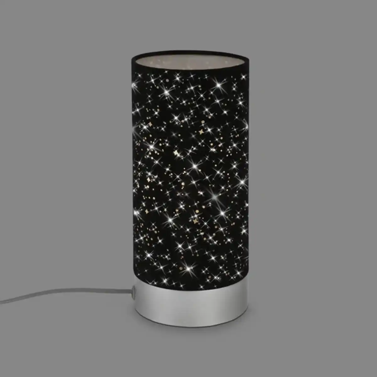 Bild 2 von Tischleuchte »STEA«, ØxH: 11 x 25 cm, 25 W, Metall/Stoff