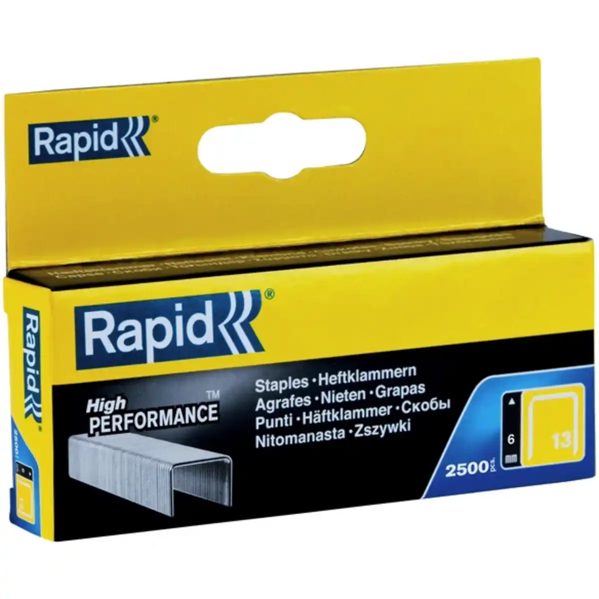 Bild 1 von Tackerklammern, 6 mm, Heftklammer Typ 13, Klammern 13/6 mm 2.500 St., Box