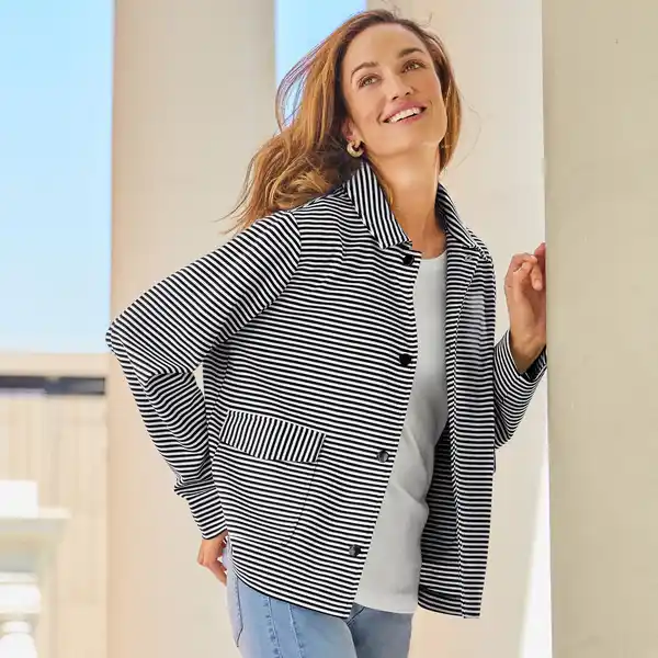 Bild 3 von Damen-Jerseyjacke mit Viskose