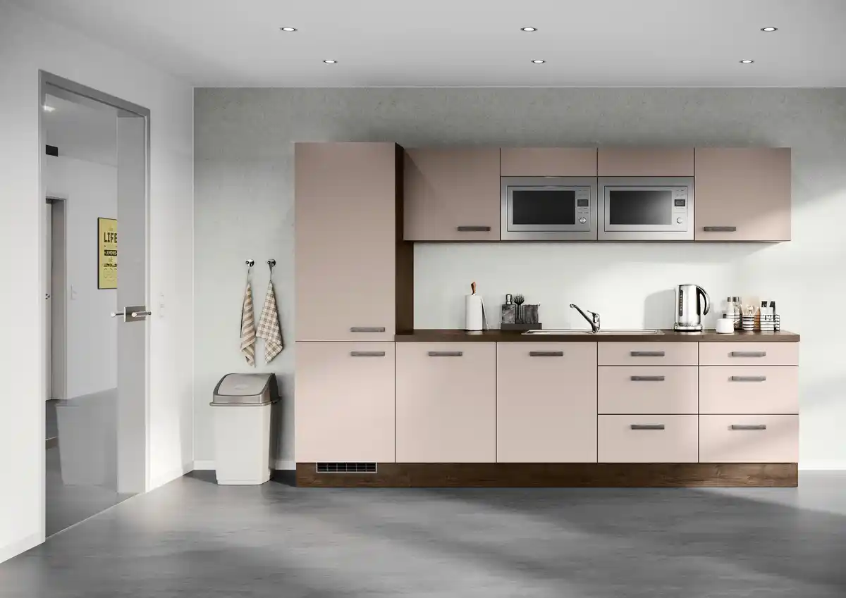 Bild 1 von Küchenblock IKZ mit Geräten ca.300cm Cappuccino, Cappuccino