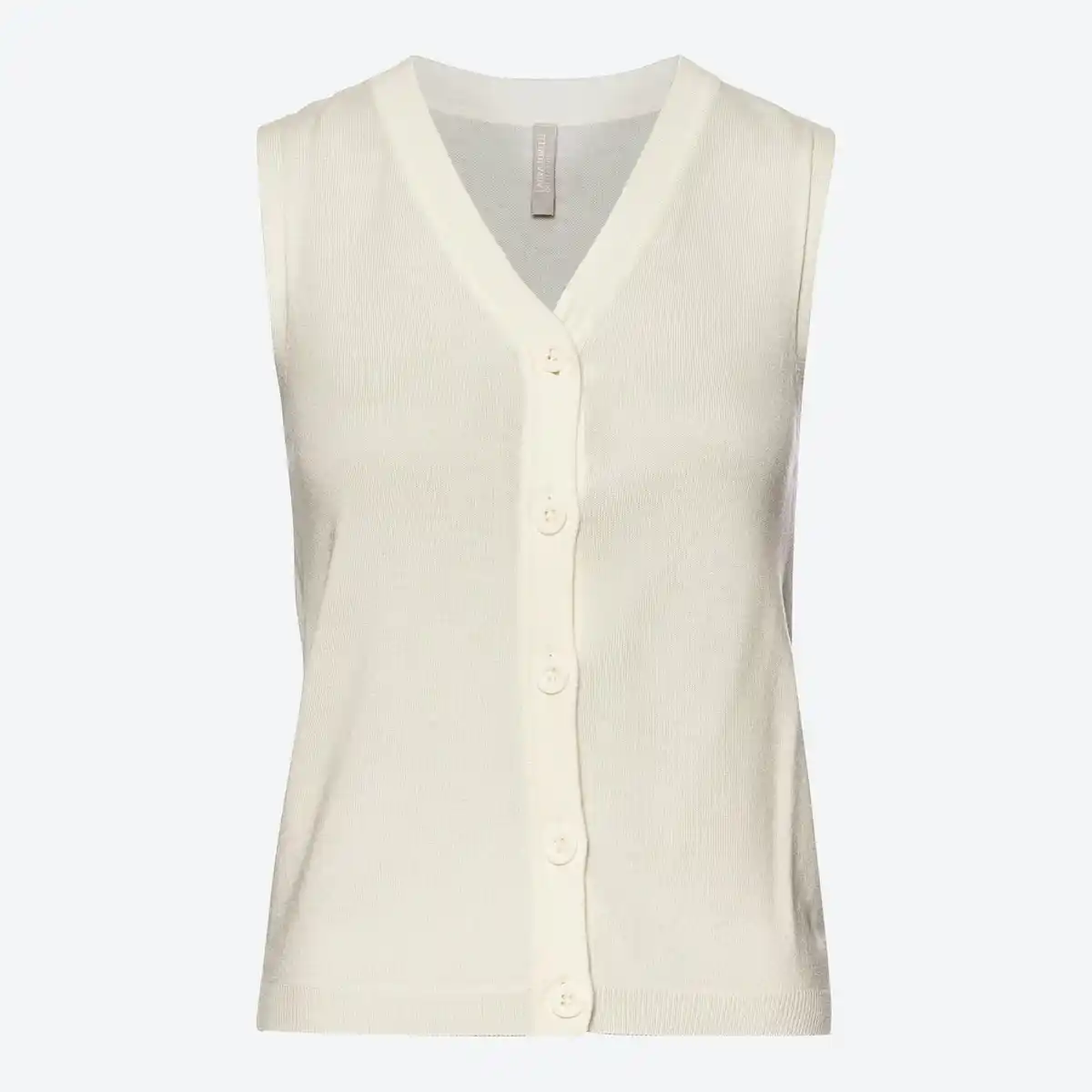 Bild 3 von Damen-Feinstrickweste mit Knopfleiste