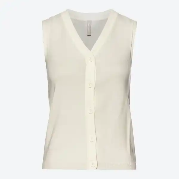 Bild 3 von Damen-Feinstrickweste mit Knopfleiste