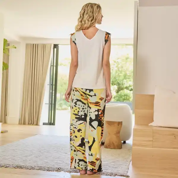 Bild 4 von Damen-Kombi-Unterteil mit Safari-Muster