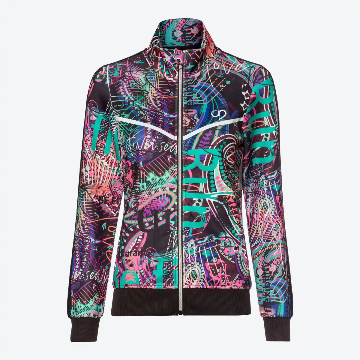 Bild 3 von Damen-Trainingsjacke mit Stehkragen