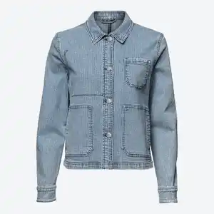 Damen-Jeansjacke mit Baumwolle