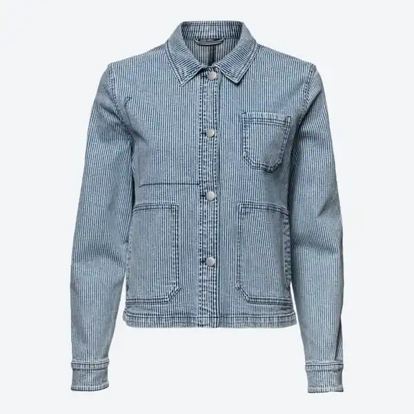 Bild 4 von Damen-Jeansjacke mit Baumwolle