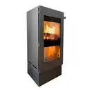 Bild 1 von Kaminofen »x8 PATAGONIA«, anthrazit, Stahl, 8 kW