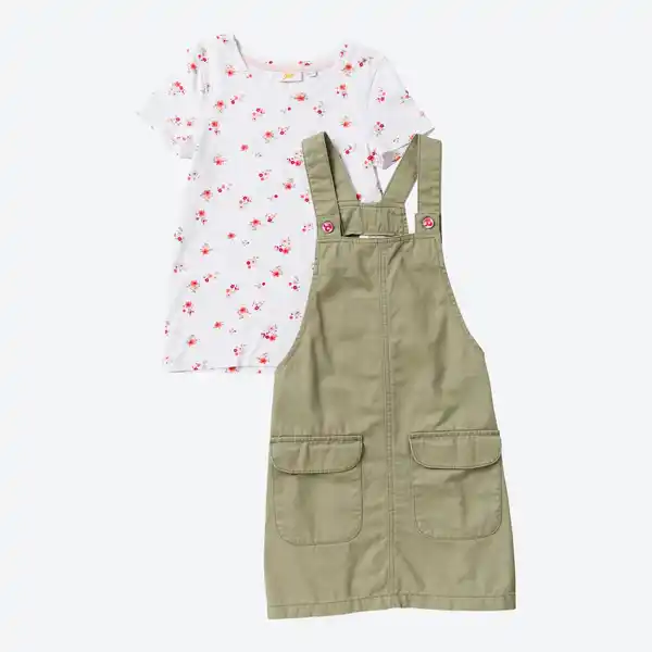 Bild 3 von Kinder-Mädchen-Set aus Baumwolle, 2-teilig