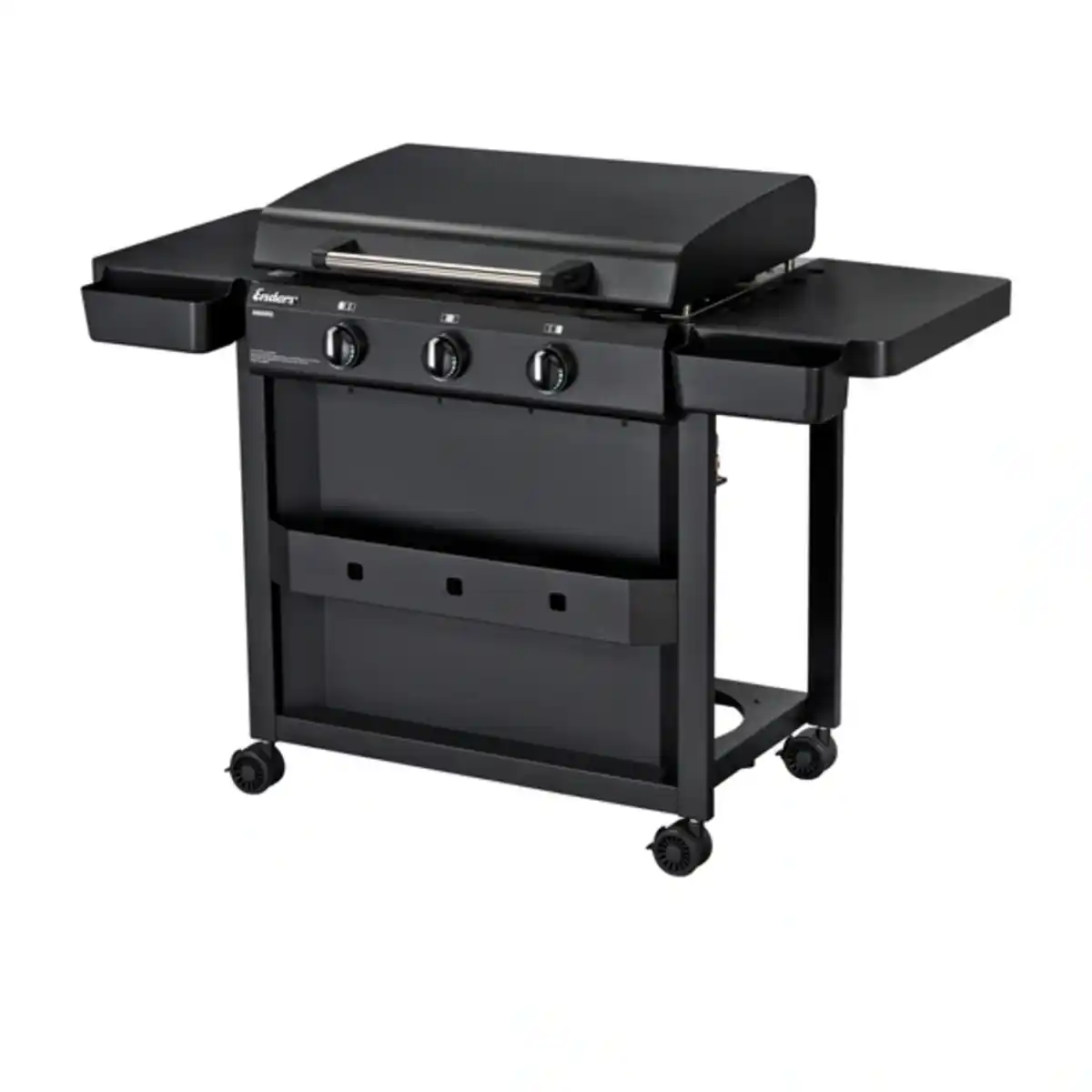 Bild 1 von Planchagrill »Amaro«, Gas, 3 Brenner, Grillfläche: 69 x 45,5 cm, schwarz