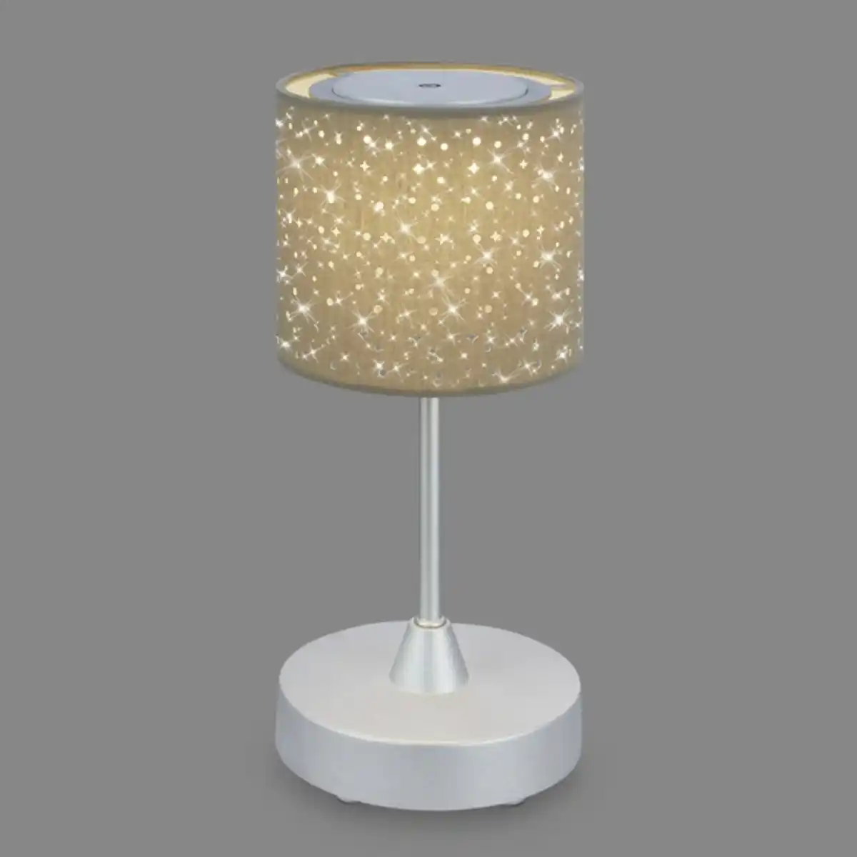 Bild 3 von Tischleuchte »LOLE«, ØxH: 12,5 x 30 cm, 3 W, Kunststoff/Stoff