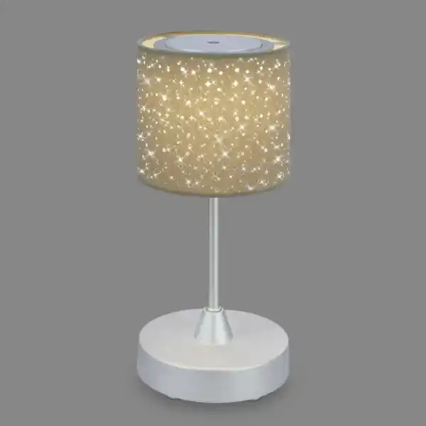 Bild 3 von Tischleuchte »LOLE«, ØxH: 12,5 x 30 cm, 3 W, Kunststoff/Stoff