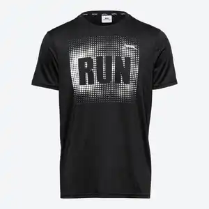 Slazenger Herren-Funktions-T-Shirt mit Frontaufdruck