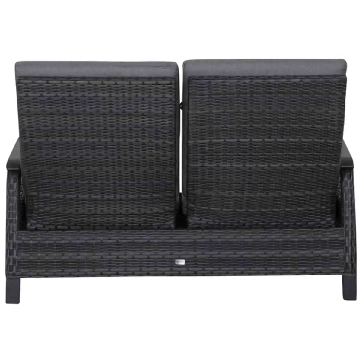 Bild 2 von Lounge-Bank »Solea«, BxHxT: 151.5 x 97 x 151.5 cm, Gardino-Geflecht/Aluminium