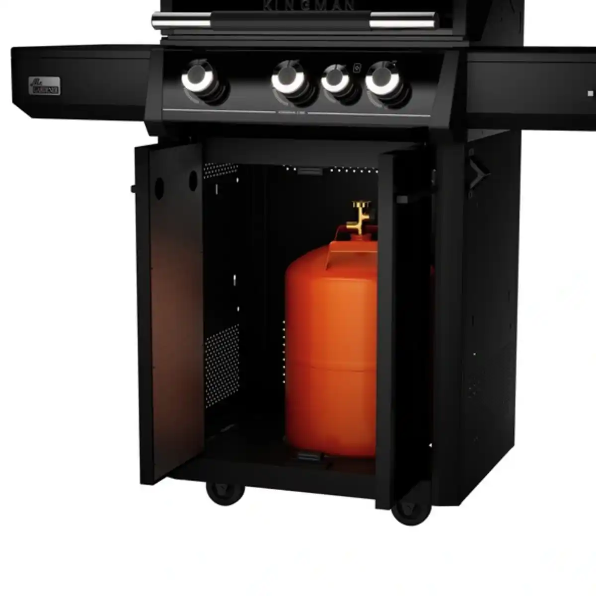 Bild 3 von Gasgrill »Kingman«, Gusseisen (emailliert), Grillfläche: 59 x 43 cm, 3 Brenner