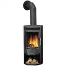Bild 1 von Kaminofen »Usedom 5«, gussgrau, Stahl, 5 kW