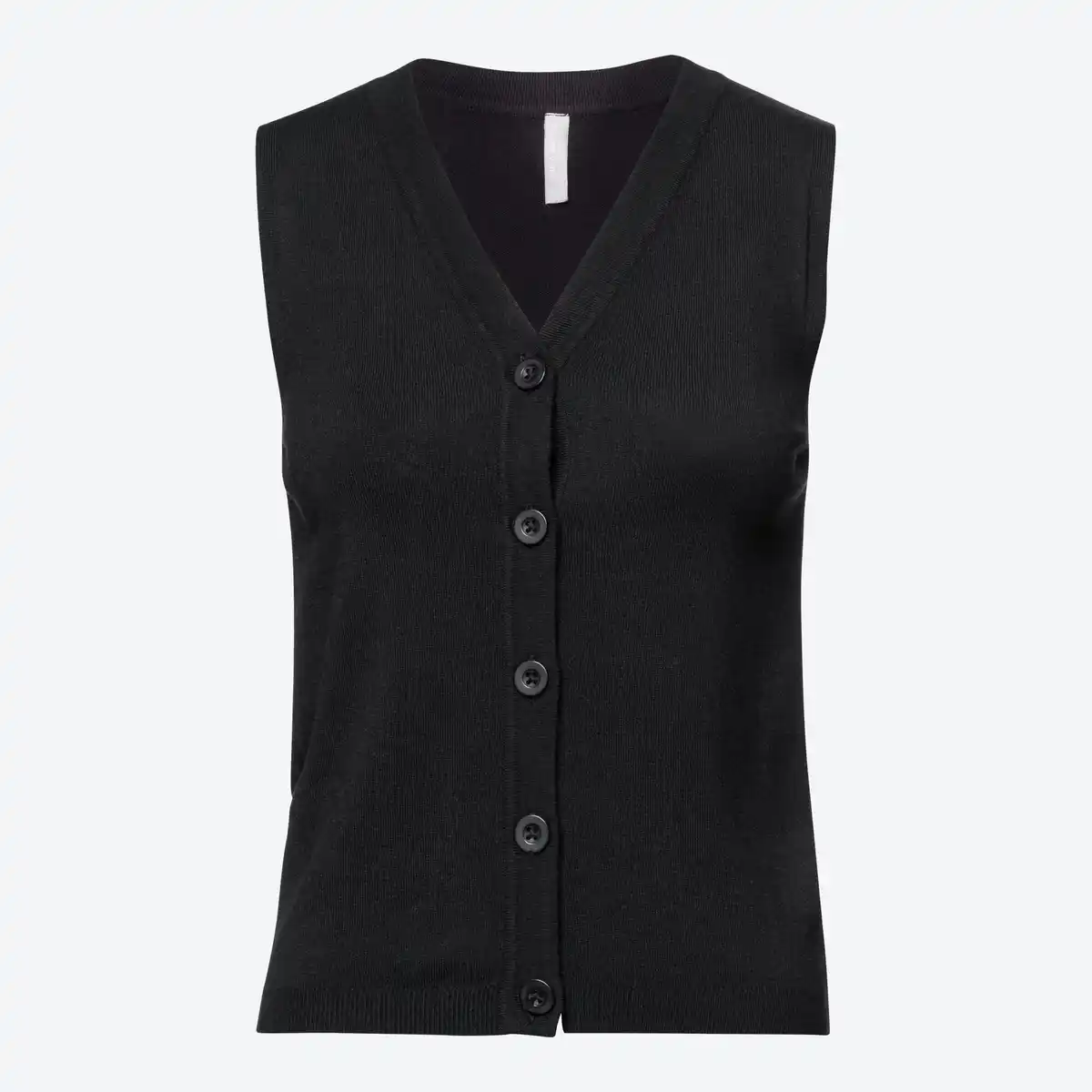 Bild 1 von Damen-Feinstrickweste mit Knopfleiste