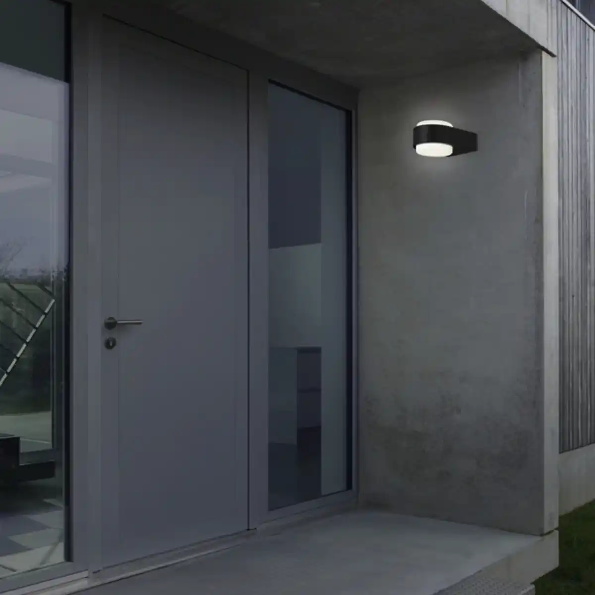 Bild 2 von LED-Außenwandleuchte, BxH: 10,4 x 6,9 cm, 6,5 W