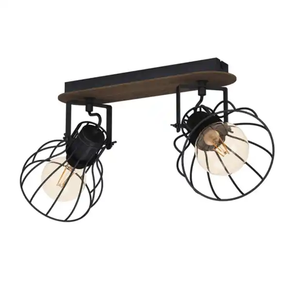 Bild 2 von Spot »SAMBATELLO«, holz, stahl