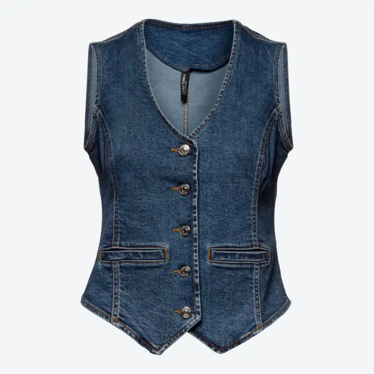 Bild 4 von Damen-Jeansweste mit Knopfleiste