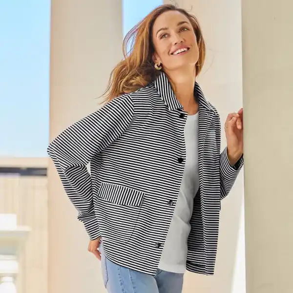 Bild 2 von Damen-Jerseyjacke mit Viskose