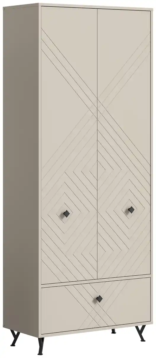Bild 1 von Garderobenschrank Notes ca. 80x195x35 cm Sandbeige