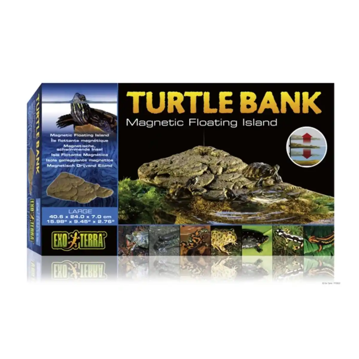Bild 1 von Dekofigur »Turtle Bank«, EX Turtle Bank groß, Kunststoff, braun