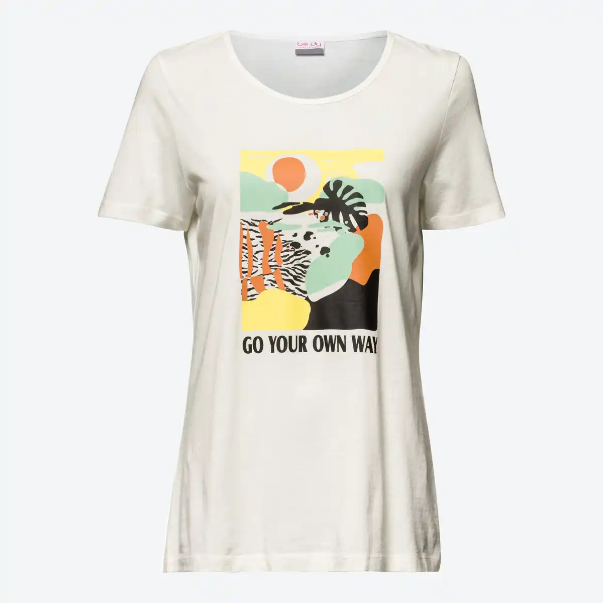 Bild 3 von Damen-Kombi-Oberteil mit Frontaufdruck