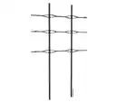 Bild 1 von LECHUZA® Trio Cottage Rankgitter, schwarz, ca. B86/H135 cm