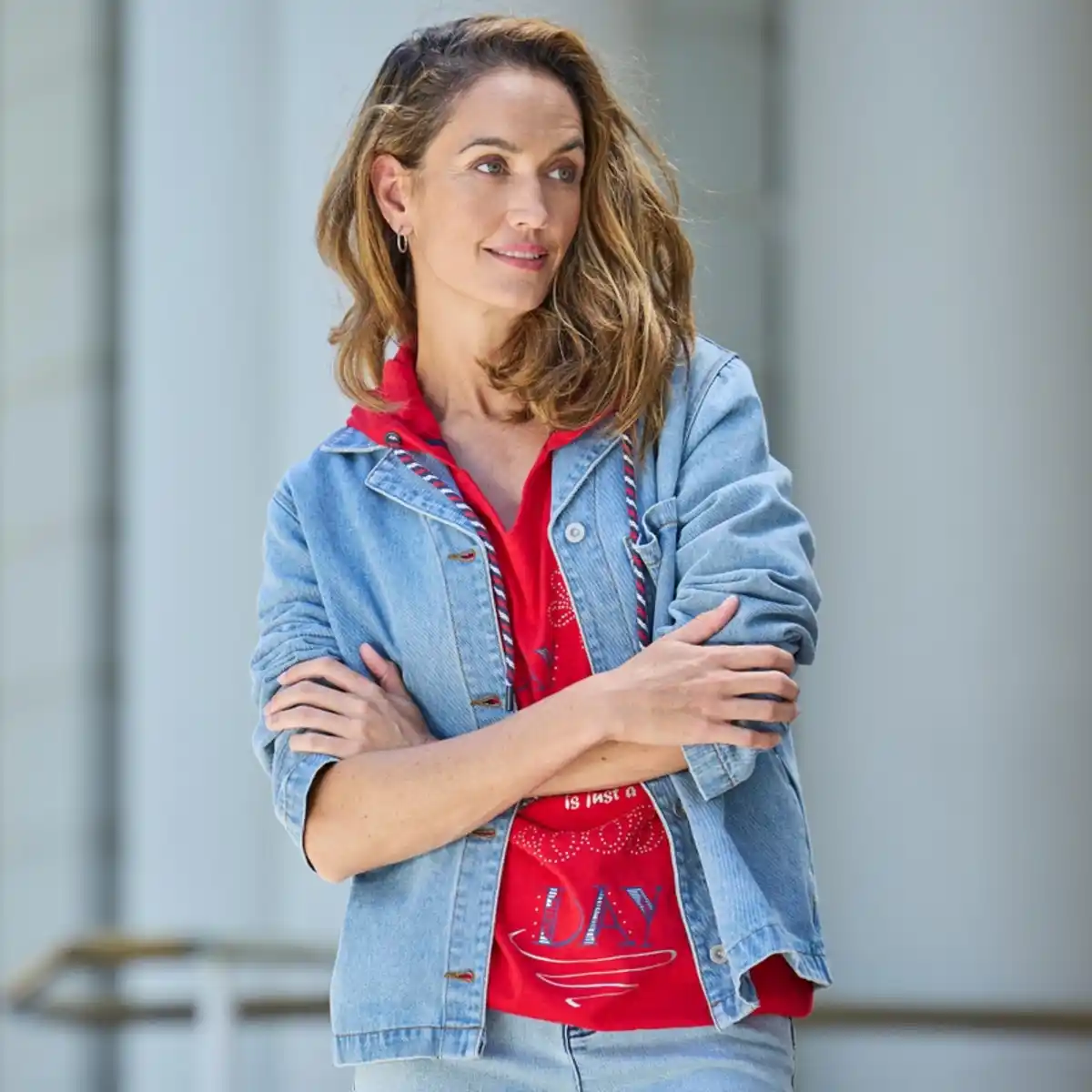 Bild 2 von Damen-Jeansjacke mit Lyocell