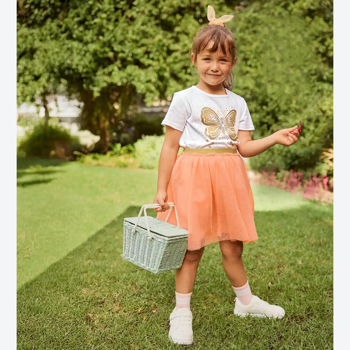 Bild 1 von Kinder-Mädchen-Set mit Haargummi, 3-teilig