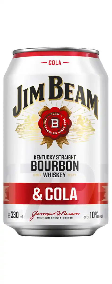 Bild 1 von Jim Beam Mixgetränk 0,33 Liter Dose