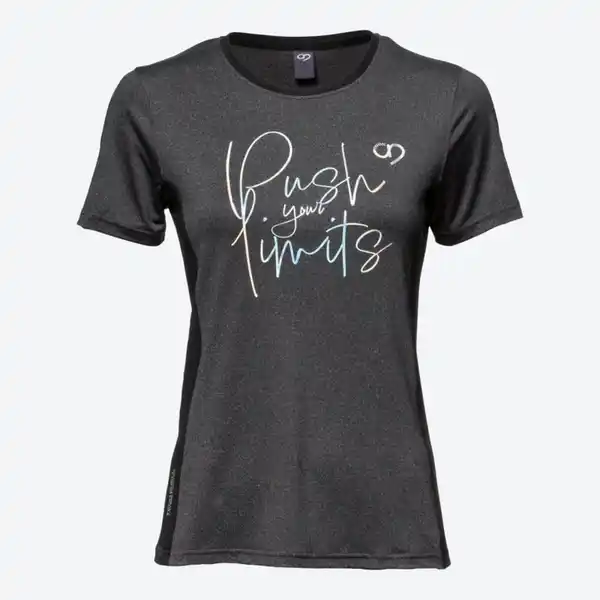 Bild 4 von Damen-Funktions-T-Shirt mit Front-Print